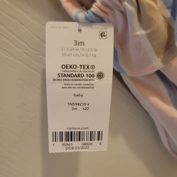 Carter's Summer Romper 3m - Picture 2 of 3